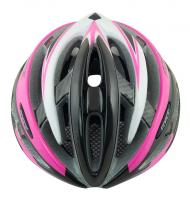 Force Fahrradhelm ROAD, schwarz-pink, l-XL